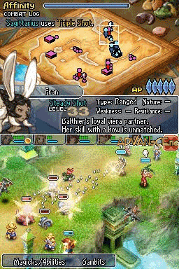 Final Fantasy XII Revenant Wings screenshot 3 for Nintendo DS